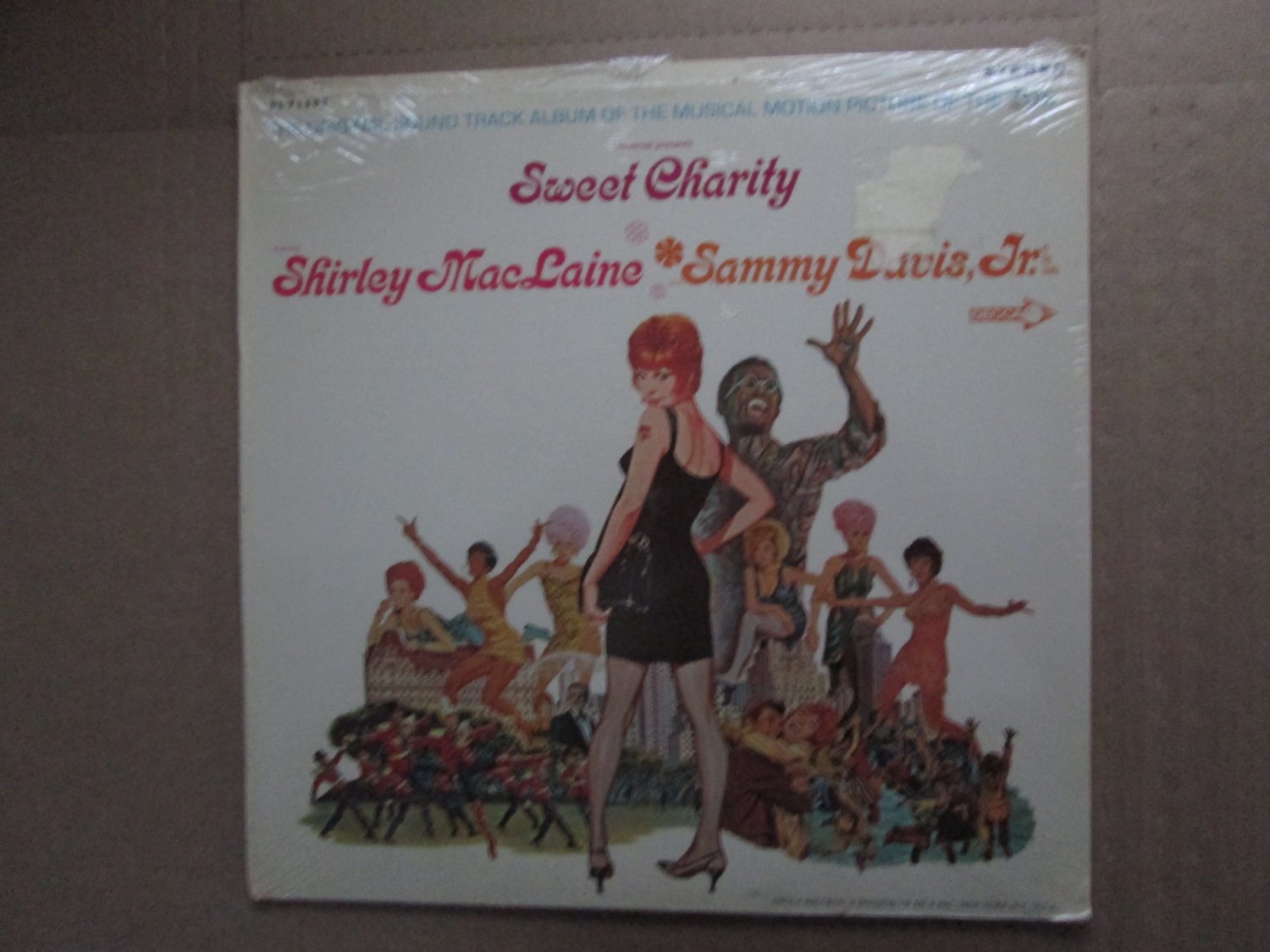 *Sweet Charity* Shirley MacLaine, Sammy Davis,Jr. Original Sound Track Album â¦ Decca 1969 *SEALED*