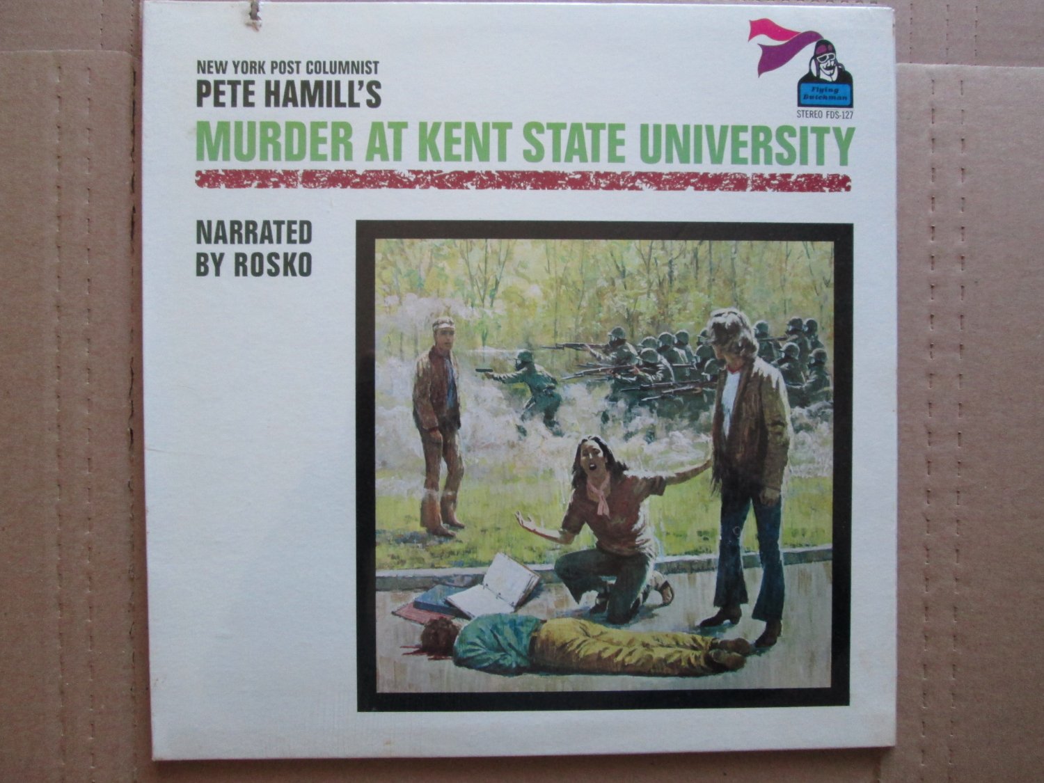 Pete Hamill's Murder at Kent State University   Narrated by Rosko   1970 *Sealed*