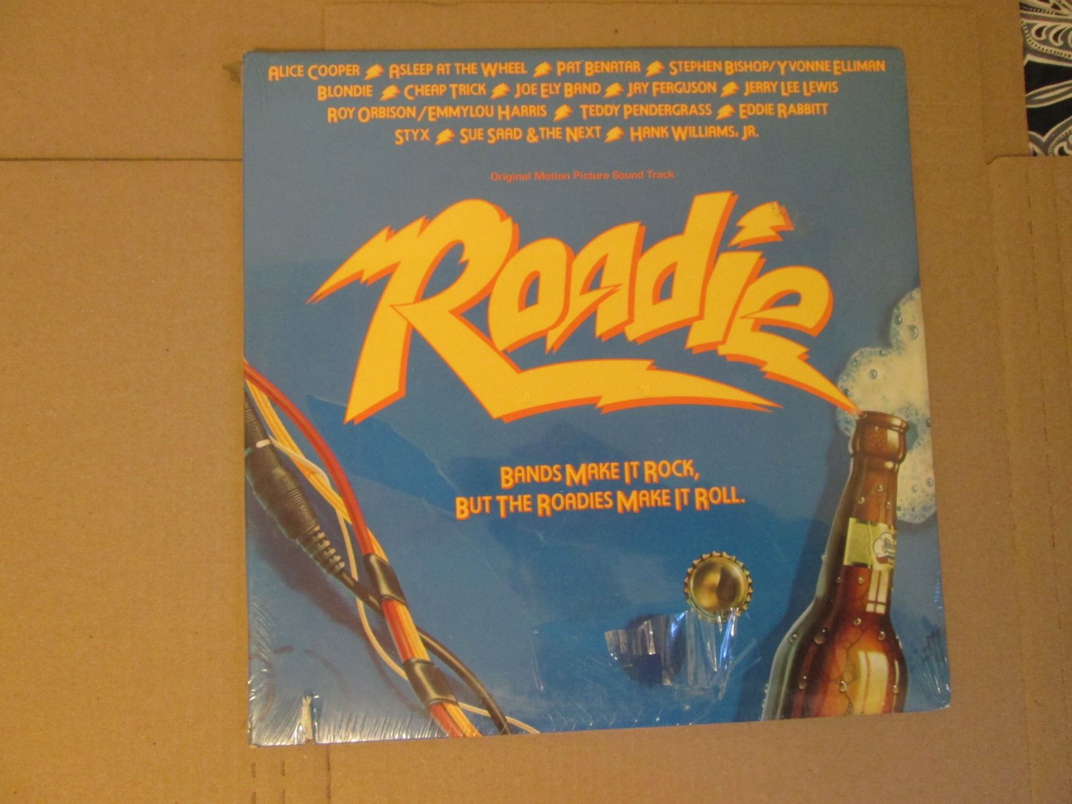 *Roadie* Original Motion Picture Soundtrack 2XLP Warner Bros 1980 **Sealed**