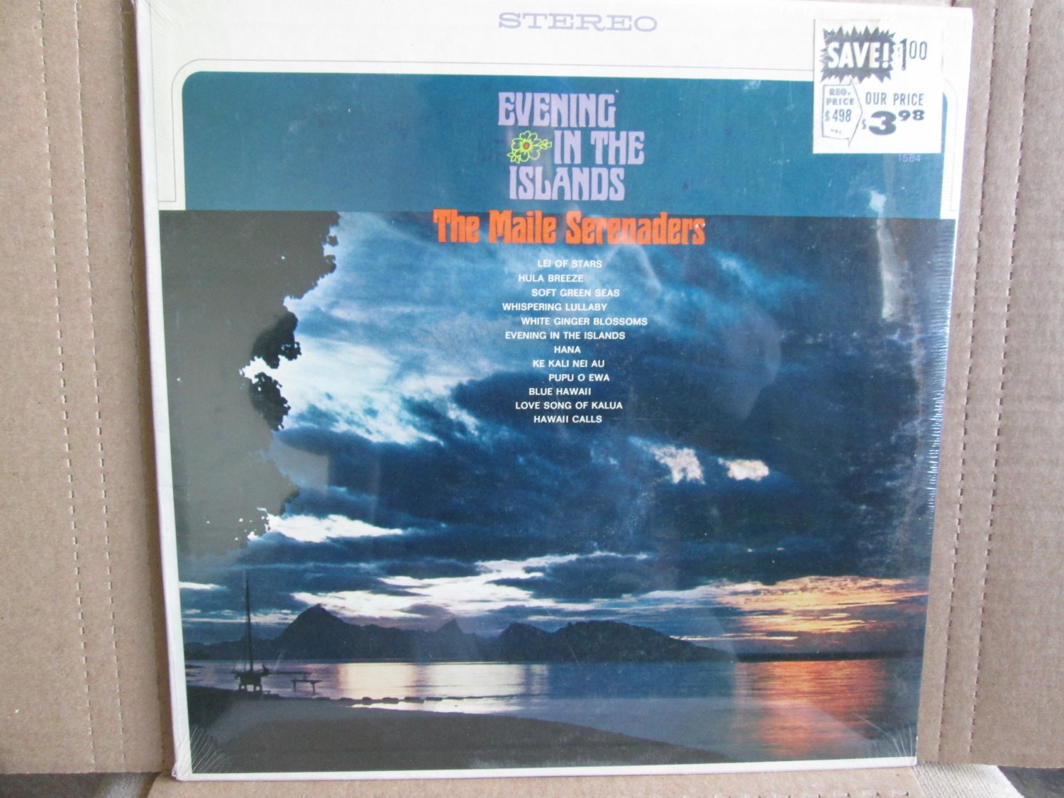 *The Maile Serenaders*  Evening In The Islands  STEREO  1965 Warner Bros *SEALED*