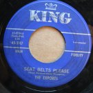 The Exports 	Car Hop / Seat Belts Please     1964     7" Vinyl Record