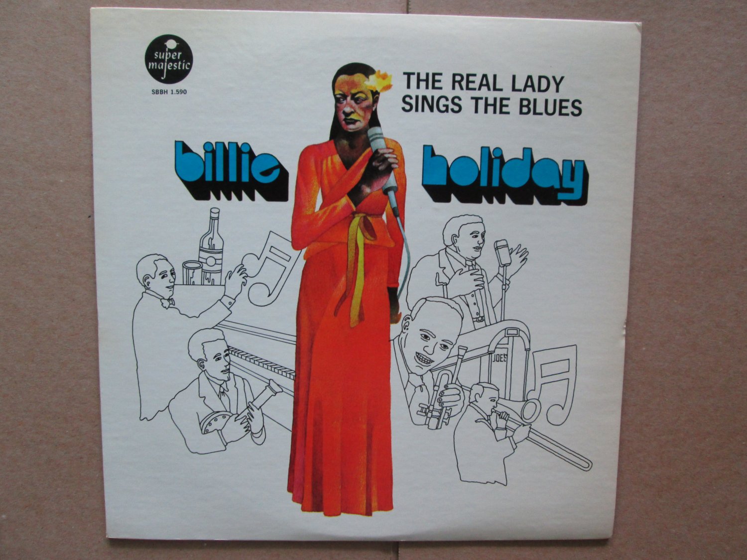 *Billie Holiday*     The Real Lady Sings the Blues    1973 Vox