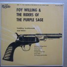 *Foy Willing & The Riders Of The Purple Sage* 1954  10" Vinyl Record