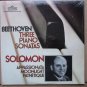 Beethoven, Solomon  Three Piano Sonatas 1978 Seraphim **Sealed**
