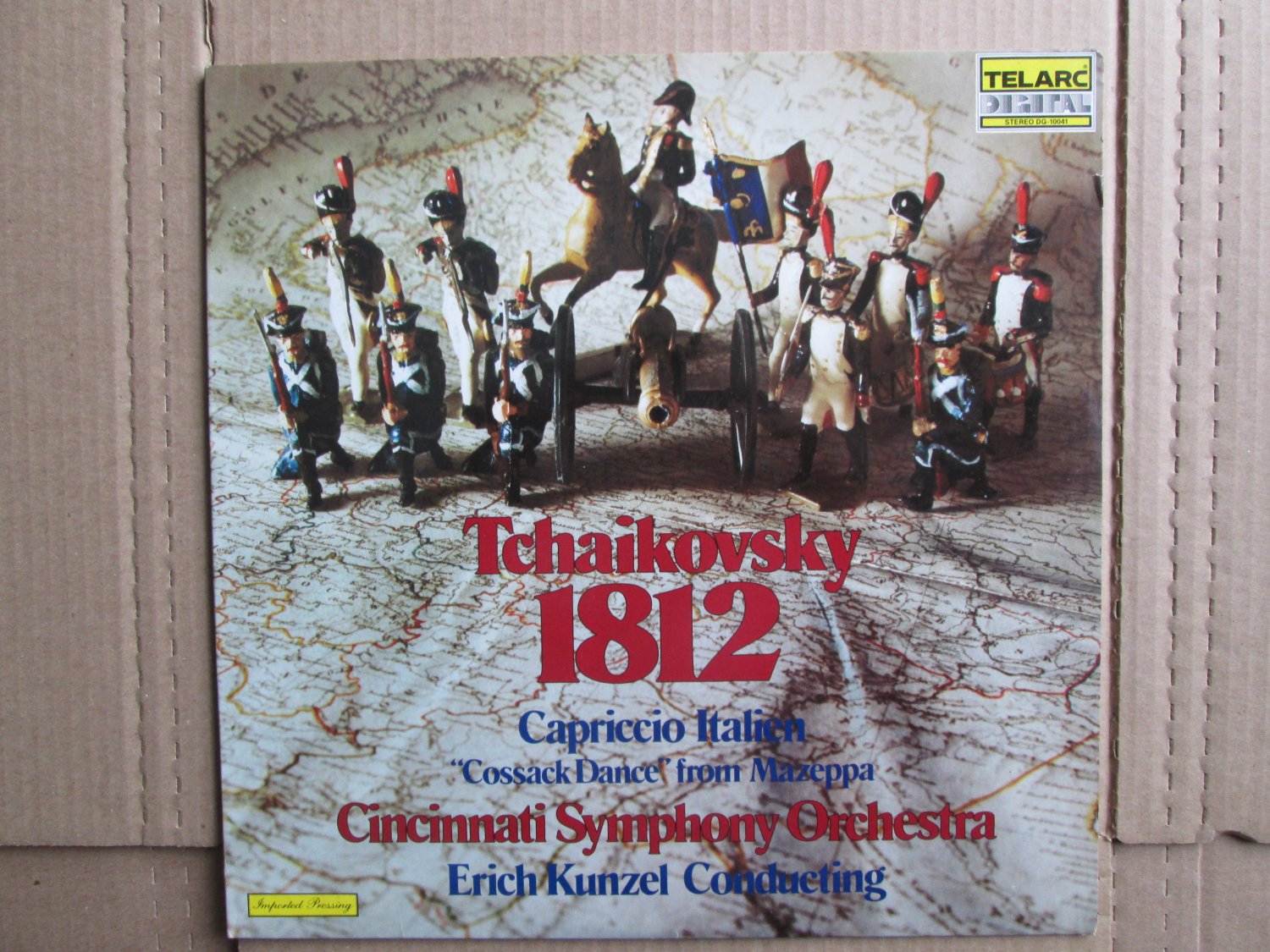 *Cincinnati Symphony Orchestra, Erich Kunzel* Tchaikovsky 1812  *German pressing* Digital 1979