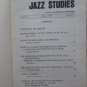 Journal of Jazz Studies Fall 1975 Vol 3 No 1 - Rutgers Institute of Jazz Studies 1975