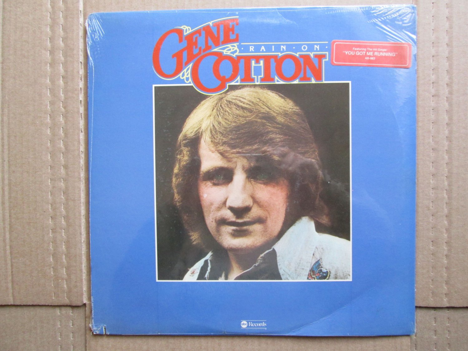*Gene Cotton* Rain On 1976 ABC Records *SEALED*