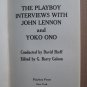The Playboy Interviews With John Lennon & Yoko Ono by David Sheff â¦ Playboy Press 1981 1st Edition