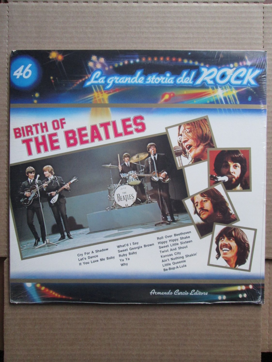*The Beatles* Birth of the Beatles Grande Storia del Rock Curcio (Italy) **Sealed** 1982