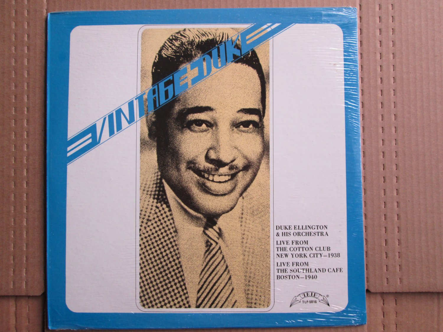 *Duke Ellington* Vintage Duke **Sealed** Recorded Live At: Cotton Club, N.Y./Southland Cafe, Boston