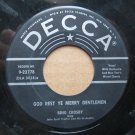 *Bing Crosby*  White Christmas / God Rest Ye Merry Gentlemen 1955 7" Vinyl Record