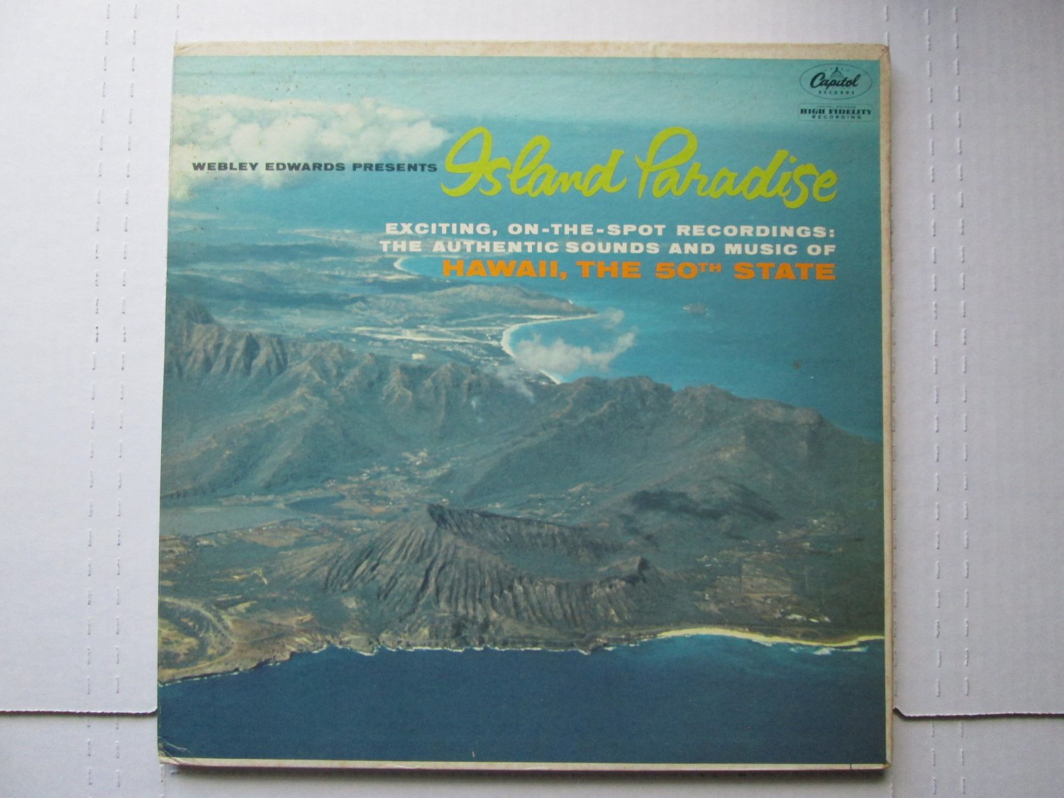 *Webley Edwards* | Webley Edwards Presents Island Paradise | â¦ Capitol Records 1959