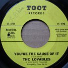 *The Lovables*  |  Beautiful Idea / You're The Cause Of It | 1968 Northern Soul 7" Vinyl Record