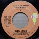 *Jimmy Lewis*  |  Stop Half Loving These Women  |  1973 Soul 7" Vinyl Record PROMO