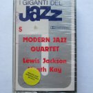 Lot of 4 NOS CASSETTE TAPES Giganti Del Jazz volumes 5/18/20/42 Post Bop,Vocal,Big Band,Cool Jazz
