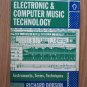 A Dictionary of Electronic & Computer Music Technology by Richard Dobson ➤ Oxford Univ Press 1992