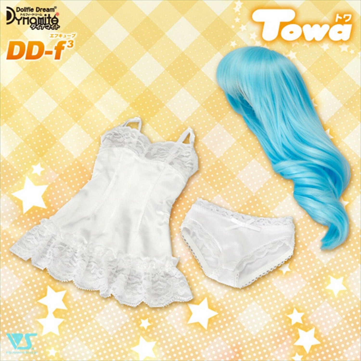 VOLKS Dollfie Dream Dynamite DDdy Towa Base Body DD-f3 & Original Head