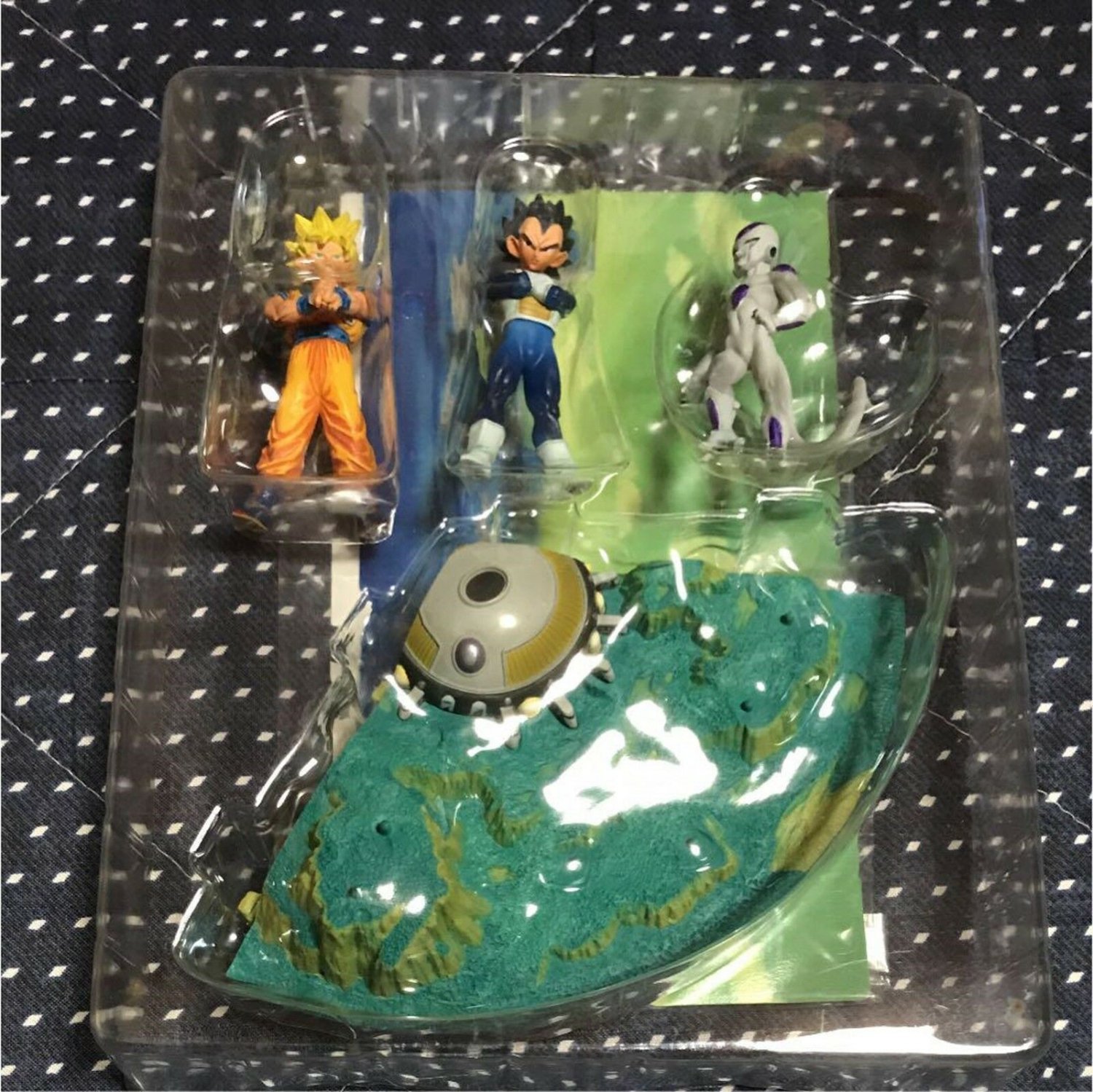 Dragon Ball Diorama Figure Set Vol 1 GOKU Vegeta Frieza NEW