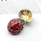 Ladybug beetle animals insects sewing buttons pack DIY 24mm (10 buttons)