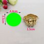 Small Gold Shoes buckles 1 pair(3.5cmx4.4cm)