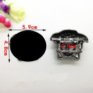 Big black buckles 1 pair (4.8cmx5.9cm)