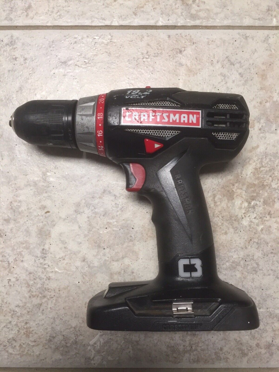 Craftsman 19.2 Volt COMPACT 1/2" Drill/Driver 315.119100 Tool Only RARE