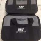 2x CRAFTSMAN NEXTEC 12V CASE BAG FITS IMPACT, DRILL ETC CHARGER, BATTERY CASE