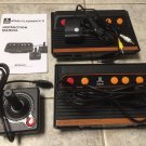 Atari 40Th Anniversary Flashback 8 Gold Deluxe HD HDMI + Atari 8 With Wires Lot