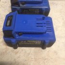 2 x Used Kobalt KB  24V Max 4Ah Lithium-Ion Power Tool Battery Wholesale Lot