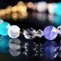 Crystal Bracelet - Amethyst, Tanzanite, Moonstone, Amazonite, Swarvoski