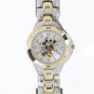 Disney Mickey & Minnie Mouse 2-Tone Bracelet Watch, MU2049, Seiko Brand, SPECIAL, Rotating Hearts