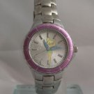 Disney Tinkerbell Silvertone Bracelet Watch, MU2413, Seiko Brand