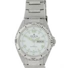 CA301118SSDW Croton Men's White Dial Stainless Steel Watch