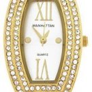 Manahattan by Croton Ladies Crystal Elegance Watch CM204151YLSL