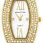 Manahattan by Croton Ladies Crystal Elegance Watch CM204151YLSL