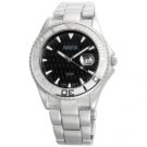 Manahattan by Croton Mens Black Dial / Bracelet Watch CM304143SLBK