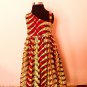 African girl child wax print dress