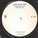 ERIC CLAPTON Hound Dog B-SIDE Malaysia Jukebox 7"