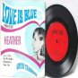 1910 FRUIT GUM CO Love Is Blue HEATHER ASIA 7" 45 RPM PS EP