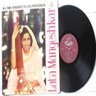 BOLLYWOOD LEGEND Lata Mangeshkar  ALL TIME FAVOURITES  EMI Angel LP 1962