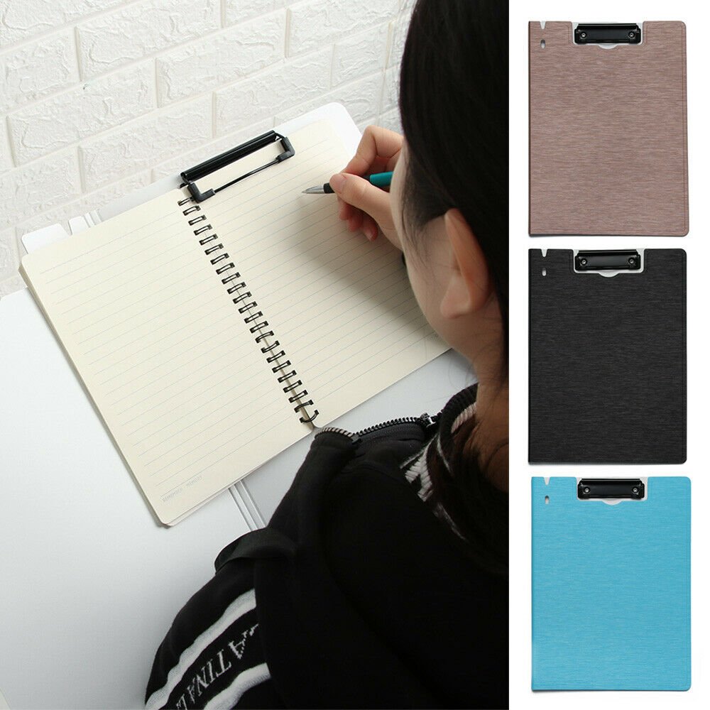 Foldover Storage Horizontal Filing Clip Clipboards Folder Boards Writing Pad