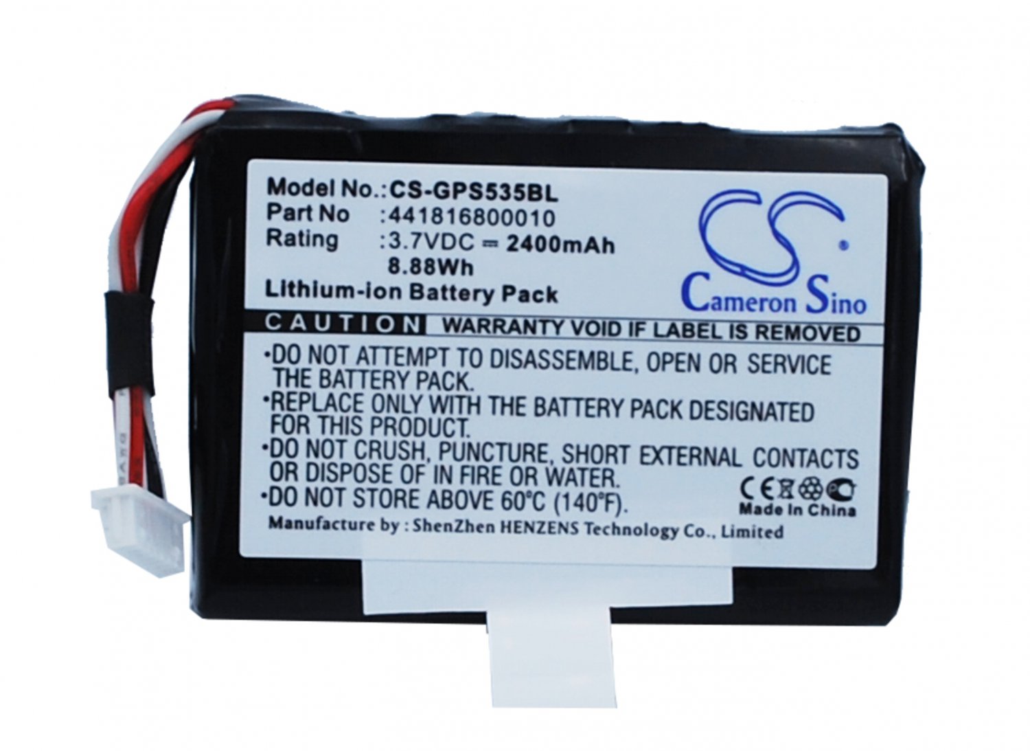 BATTERY GETAC 441816800010 FOR PS535E