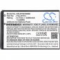 BATTERY HONEYWELL 60S-BATT-1, 70e-BTEC, BAT-EXTENDED-01 FOR Captuvo SL42 Sled, Healthcare Sled