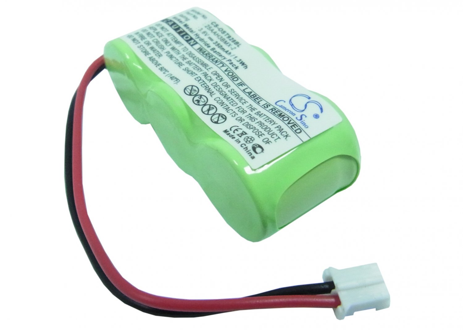 BATTERY OREGON SCIENTIFIC 25AAH3BMX-2, CUSTOM-178 FOR H32, H-32, H32A, H-32A, H32A-EN-K01, PX-35