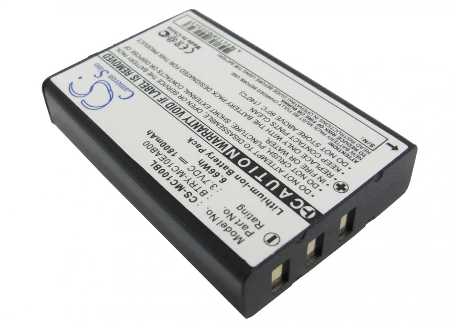 BATTERY SYMBOL BTRY-MC10EAB00 FOR MC1000-KU0LA2U000R-KIT, MC1000-KU0LF2K000R, MC1000-KU0LF2K000R-KIT
