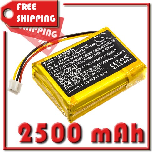 Batteria Compatibile Per Philips Tipo 104050-2S - Li-Polymer 7,4V 2500mAh/18,5Wh - Powery - Nero