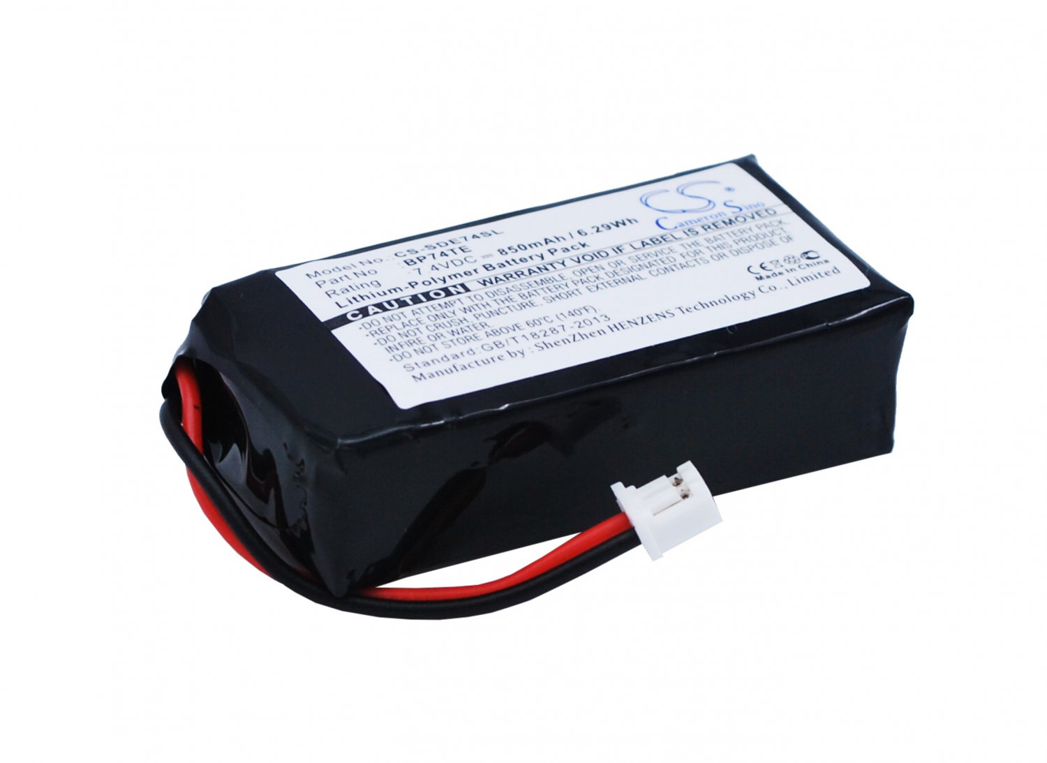 BATTERY DOGTRA BP74TE FOR DA212, Edge RT transmitter, EDGE transmitter, EDGE TX