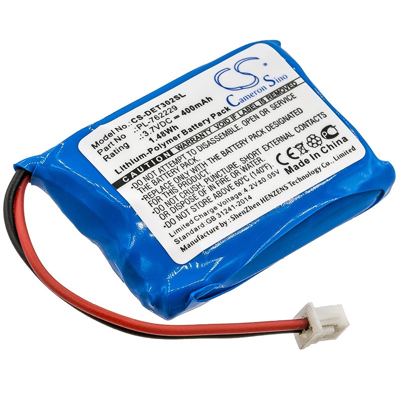 BATTERY EDUCATOR PL-762229, V2015-E05 FOR ET-300Receiver, ET-300Transmitter