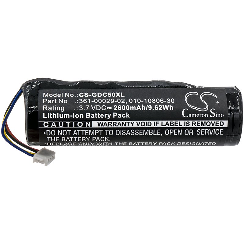 Batteria Sostitutiva Vhbw Per Collare Garmin - 2600mAh, 3.7V Li-Ion (Compatibile Con 361-00029-04, 361-00029-02)