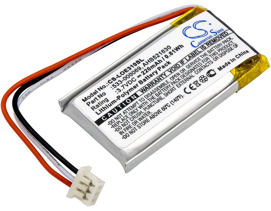 Batería CS De 180mAh Para Logitech UE310,UE3500,UE4500,G Pro Wireless G502 G304 Mx